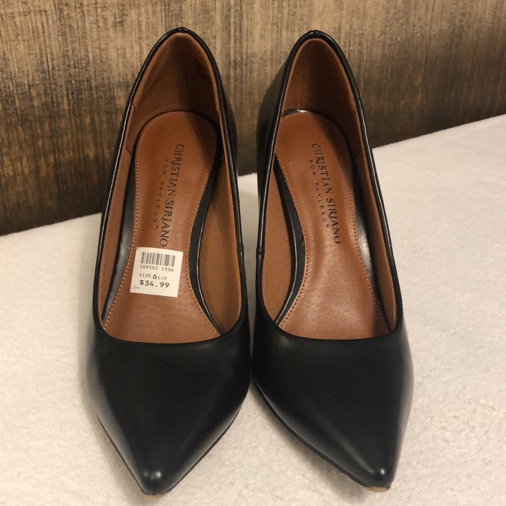 Black heels
